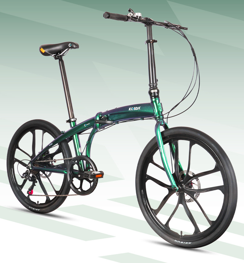 Commuting With Bike - Bicicletta Urbana Pieghevole Ultraleggera in Lega