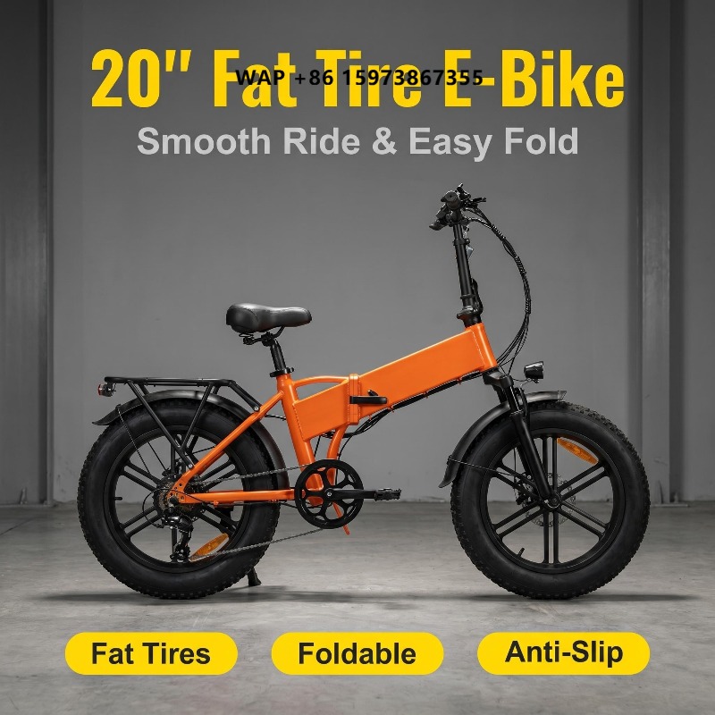 Cycling Commuter - Bicicletta Elettrica Pieghevole Portatile da Montagna