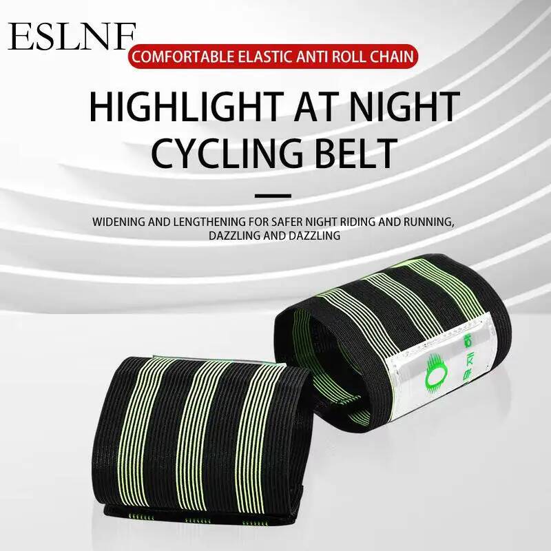 Cycling Commuter - Cinturini Riflettenti Universali ESLNF per Bicicletta,