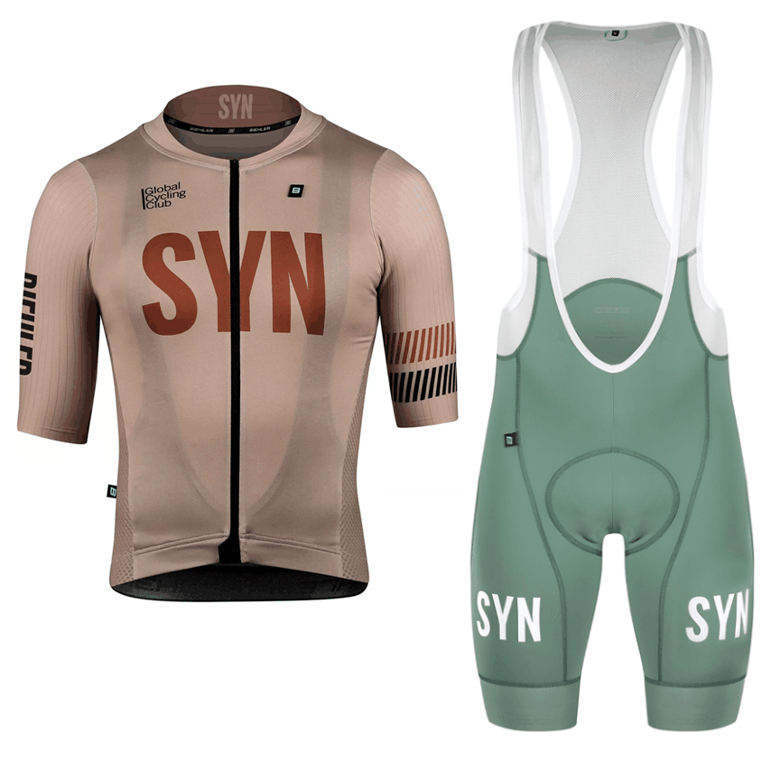 Cycling Commuter Trousers - SYN Brown abbigliamento da ciclismo maglia