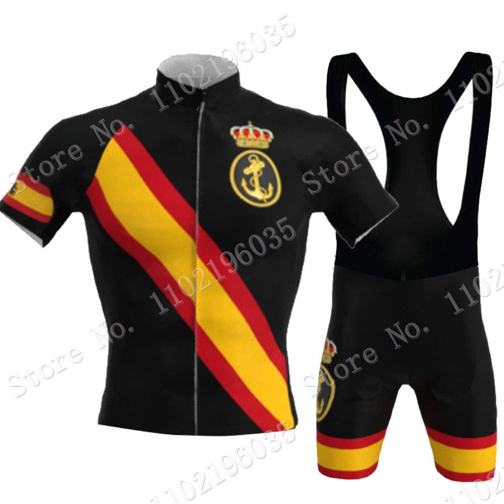 Cycling Commuter Clothing - Black Armada Espana 2023 maglia da