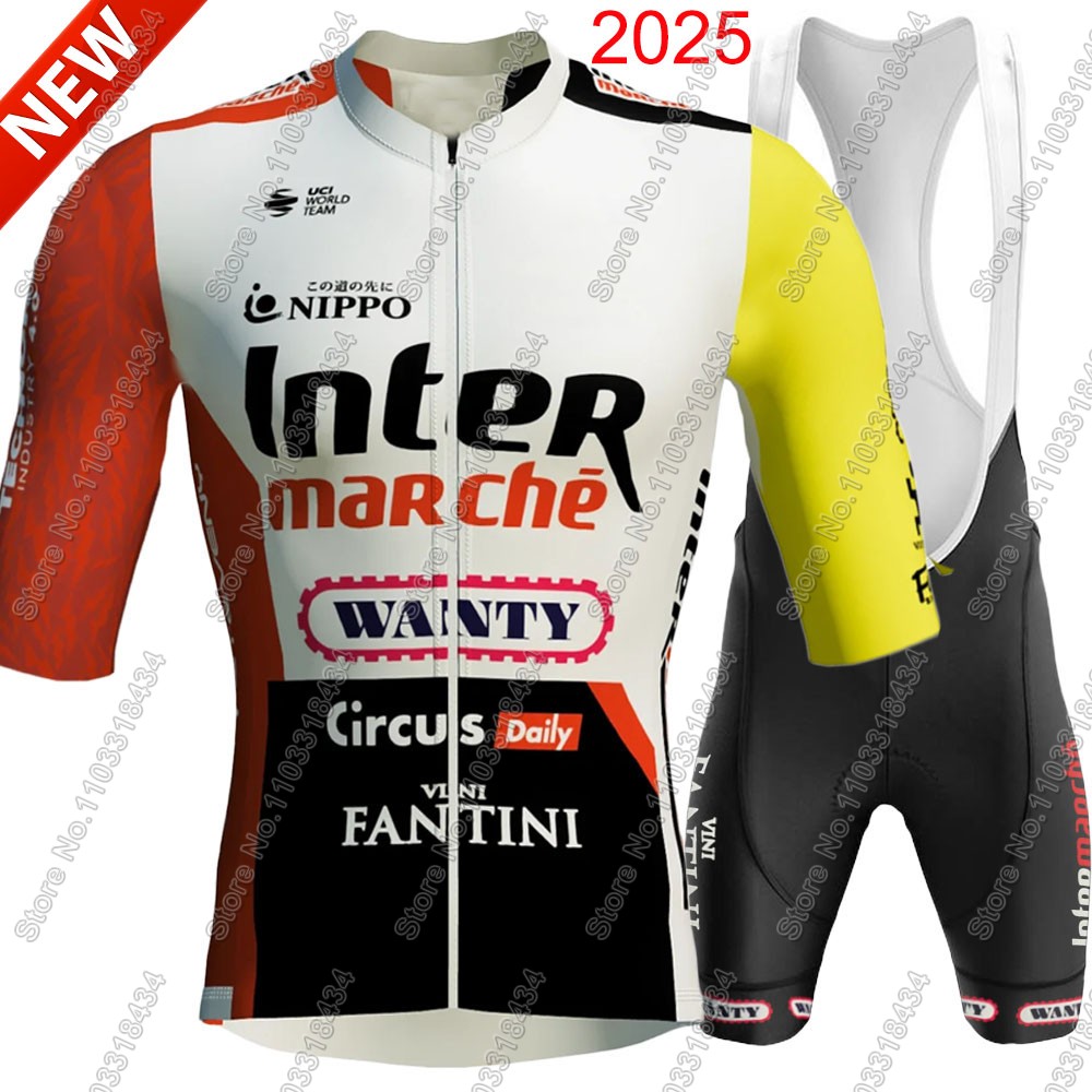 Cycling Commuter Clothing - Maglia da ciclismo Wanty 2025 Set